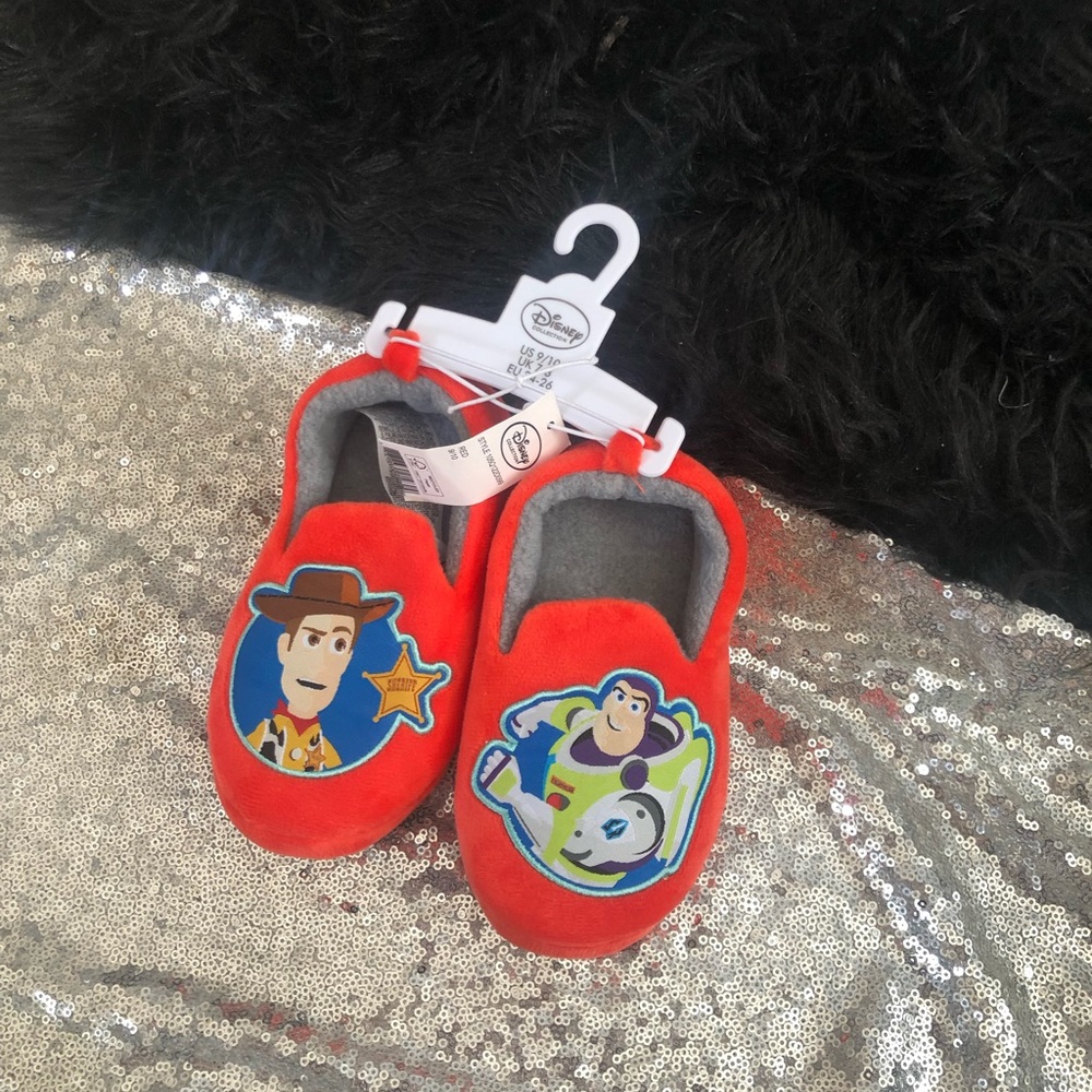 Toy story slippers size 9/10 toddler